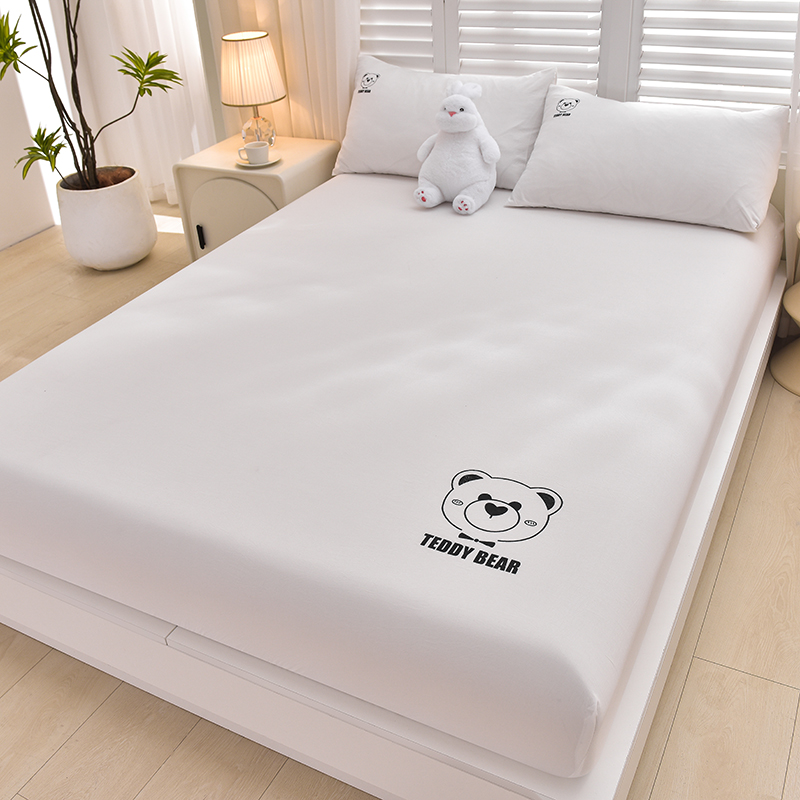 100% Cotton Fitted Sheet 28cm  - Fitted Bed Sheets Deep Pocket review and price