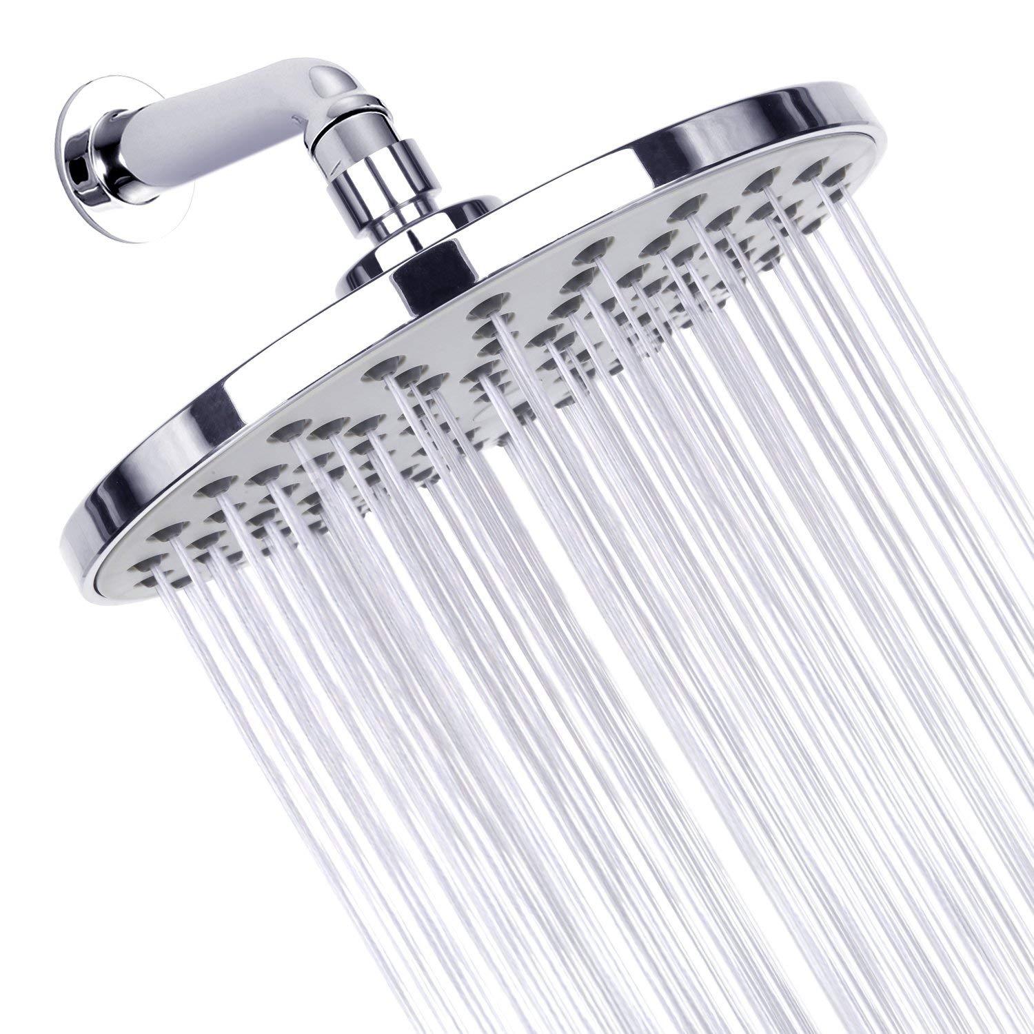 Rainfall Shower Head Big Panel - High Pressure Shower Head Handheld review and price