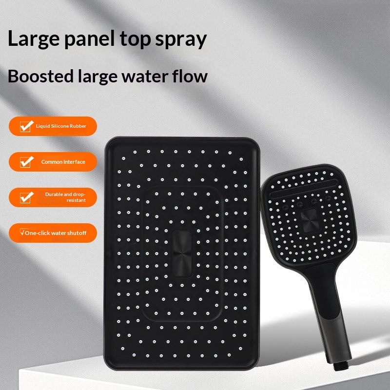 Turbo Boost Shower Head Set wi - High Pressure Shower Head Handheld review and price
