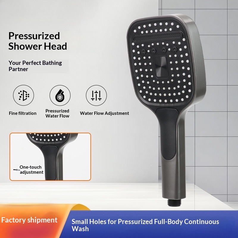Turbo Boost Shower Head Set wi - High Pressure Shower Head Handheld review and price